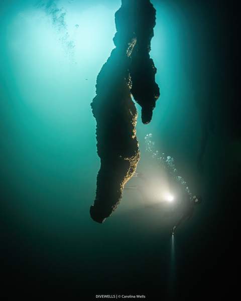 Yaakun cenote diving