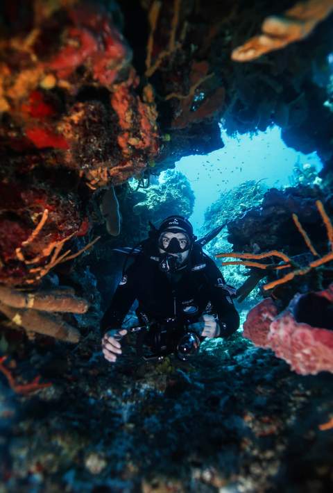 Santi at Jaguar Divers