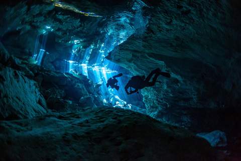 Chikin Ha cenote diving