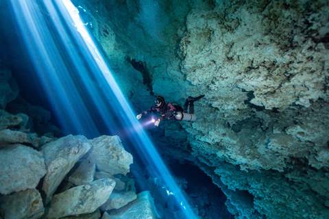 Chikin Ha cenote diving