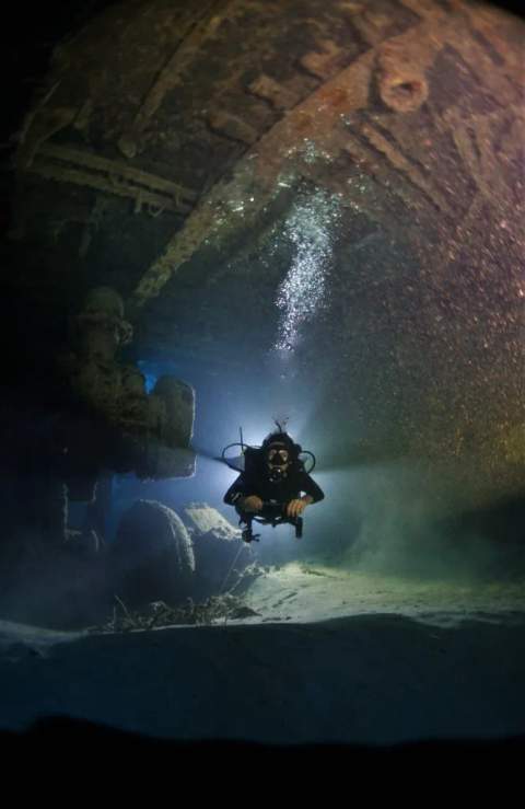 Cave gear setup