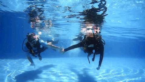 Bautizo de buceo en Playa del Carmen